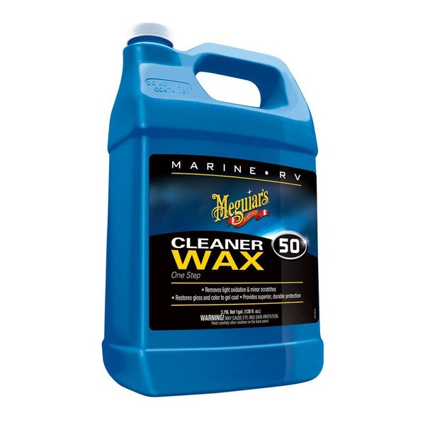 Meguiars #50 Boat/RV Cleaner Wax - Liquid 1 Gallon M5001